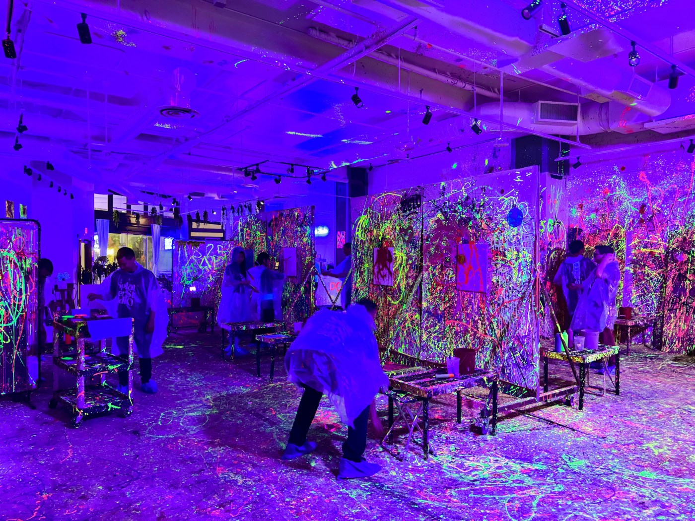 Splatter Lyon Classic Splatter Paint And Sip La | The Splatter Studio LA